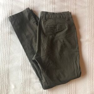Olive Khakis by Gap